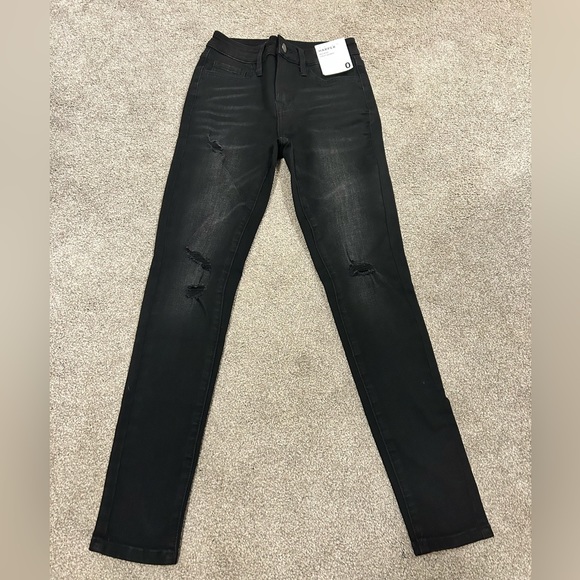 Windsor Black Ripped Jeans - Picture 1 of 6